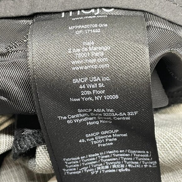 Maje “Pigrisa” Wide-Leg Trousers – Size 40 / US L (NWT) - Picture 4 of 6